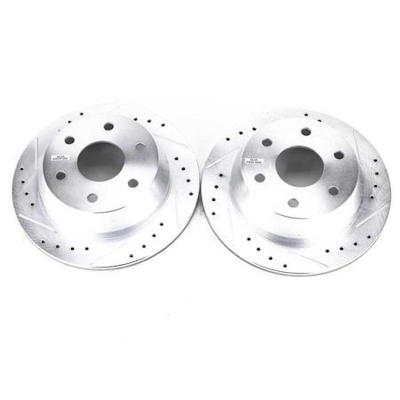 Powerstop Drilld&Slottd Rotor Pair, Ar8641Xpr AR8641XPR